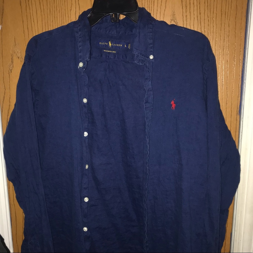 Ralph Lauren Button Down T-Shirt